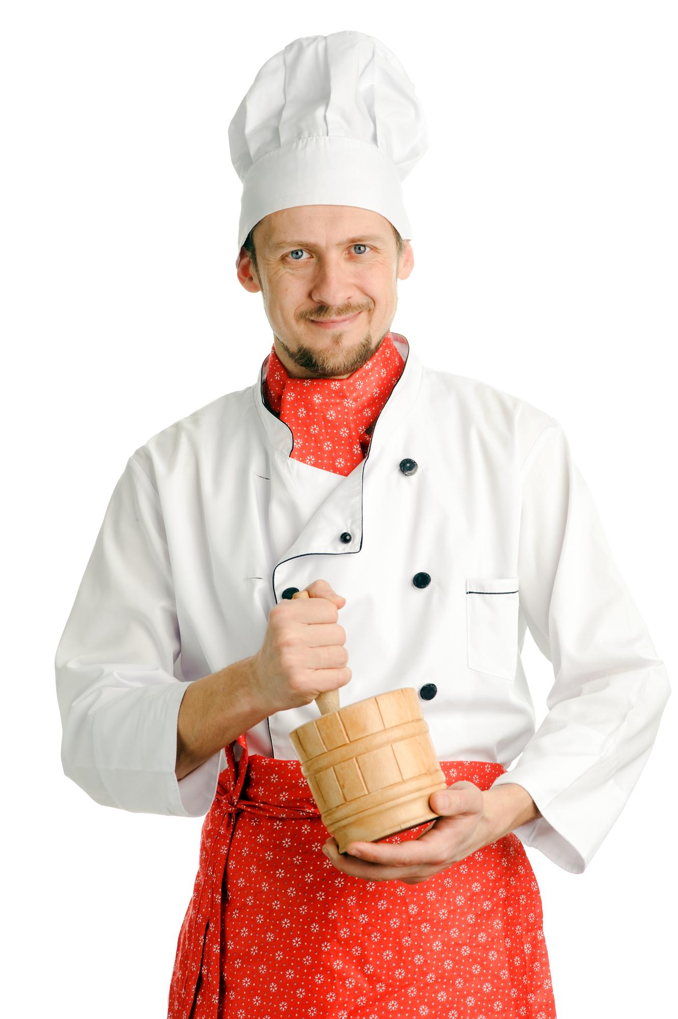 Portrait of pastry chef